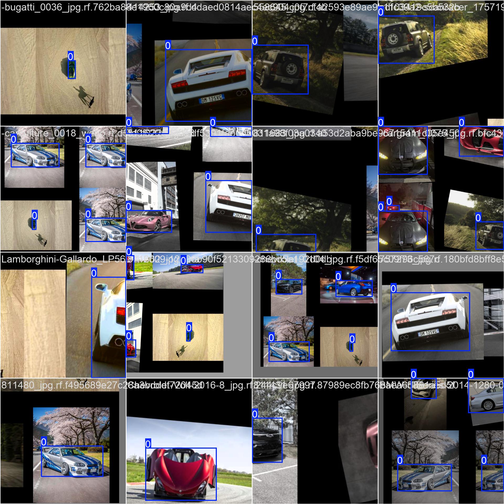 CarDetection training batch sample 0