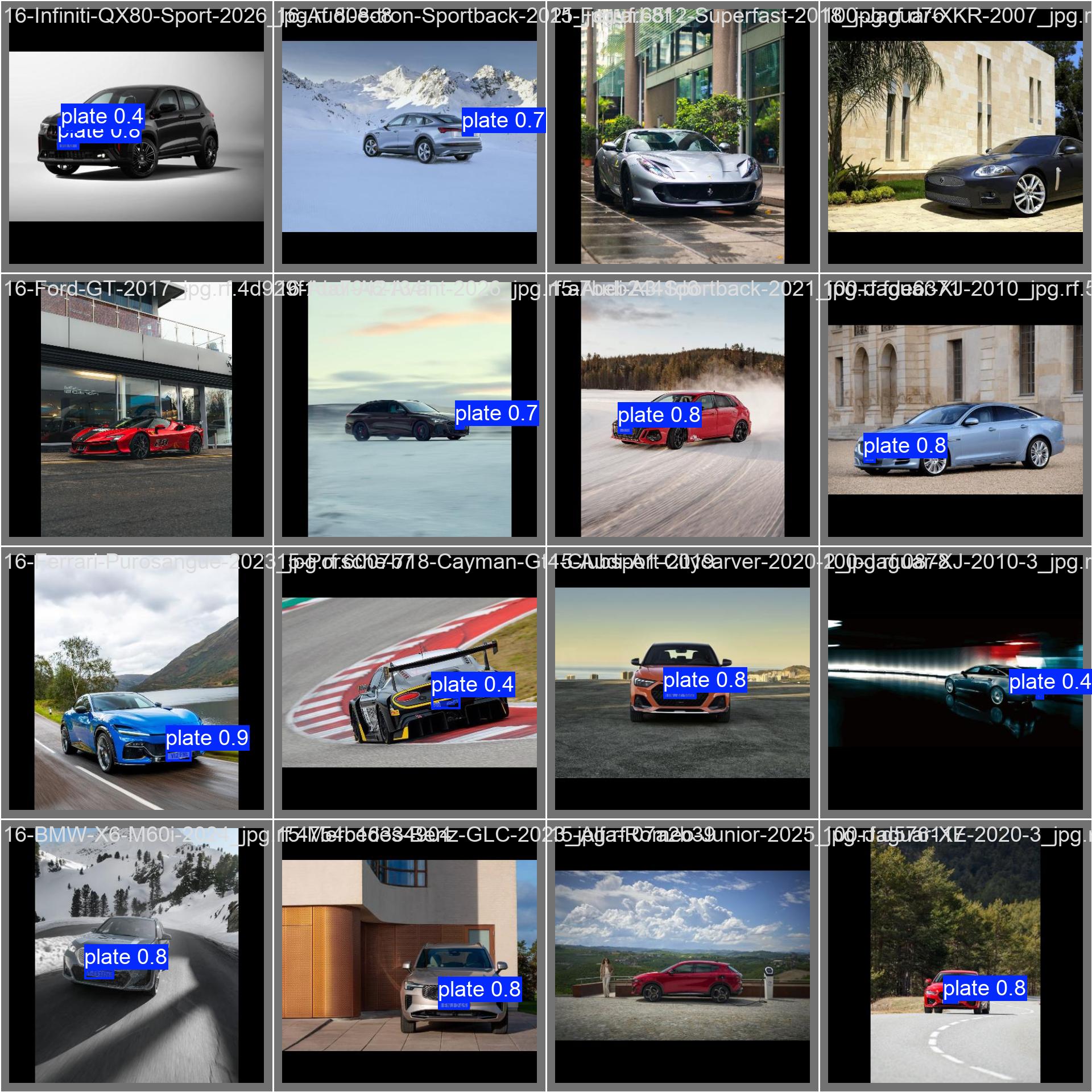 PlateDetection predictions batch